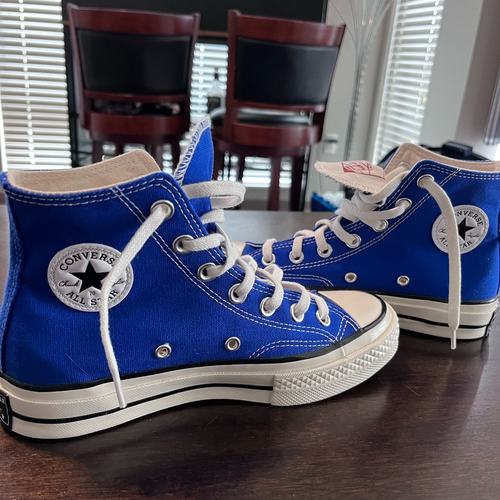 Converse Royal Blue High Top Chuck Taylor Sneakers